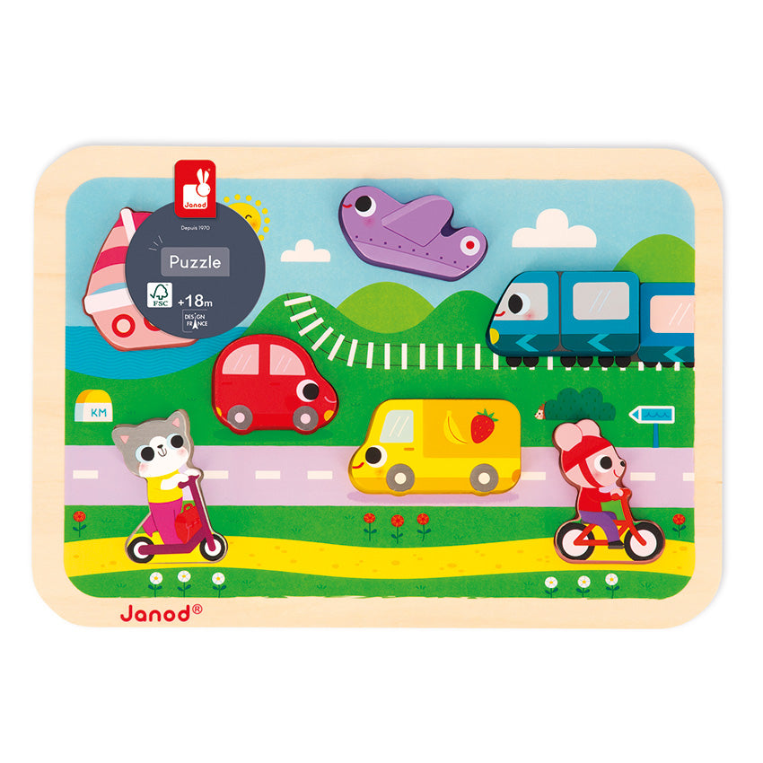 Chunky Puzzle Vehicles