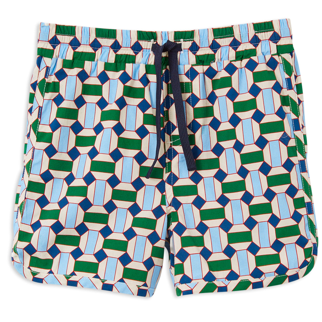 Milky Poolside Cotton Short