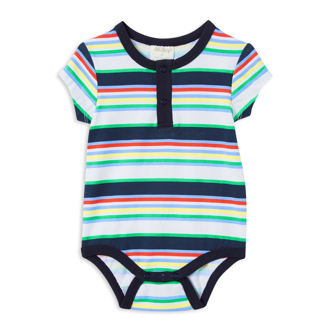 Milky Multi Stripe Bubbysuit