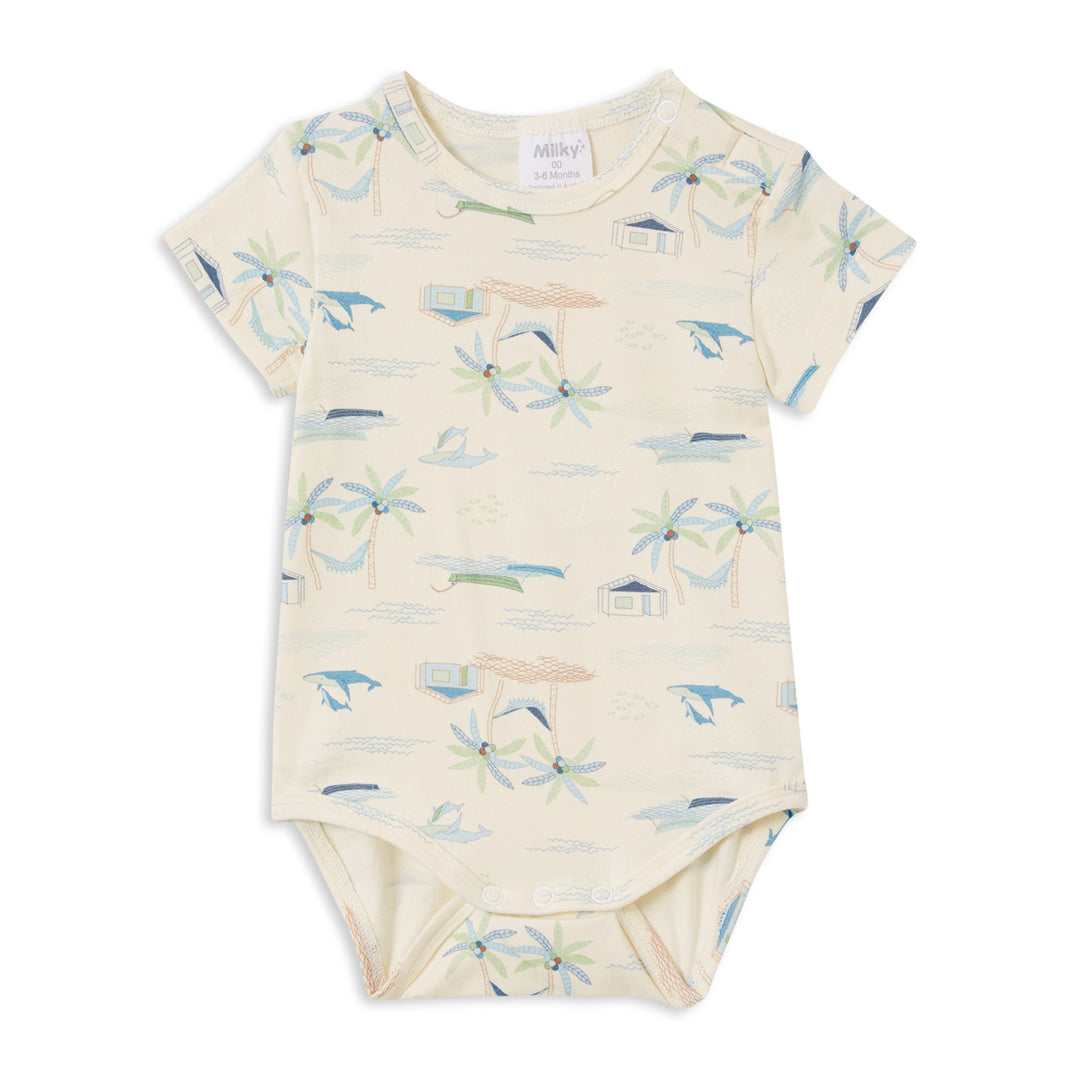 Milky Fishing Village Bubbysuit