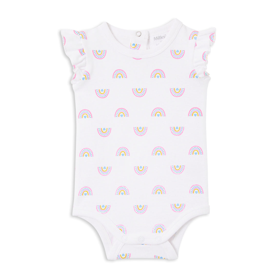 Milky Rainbows Rib Bubbysuit