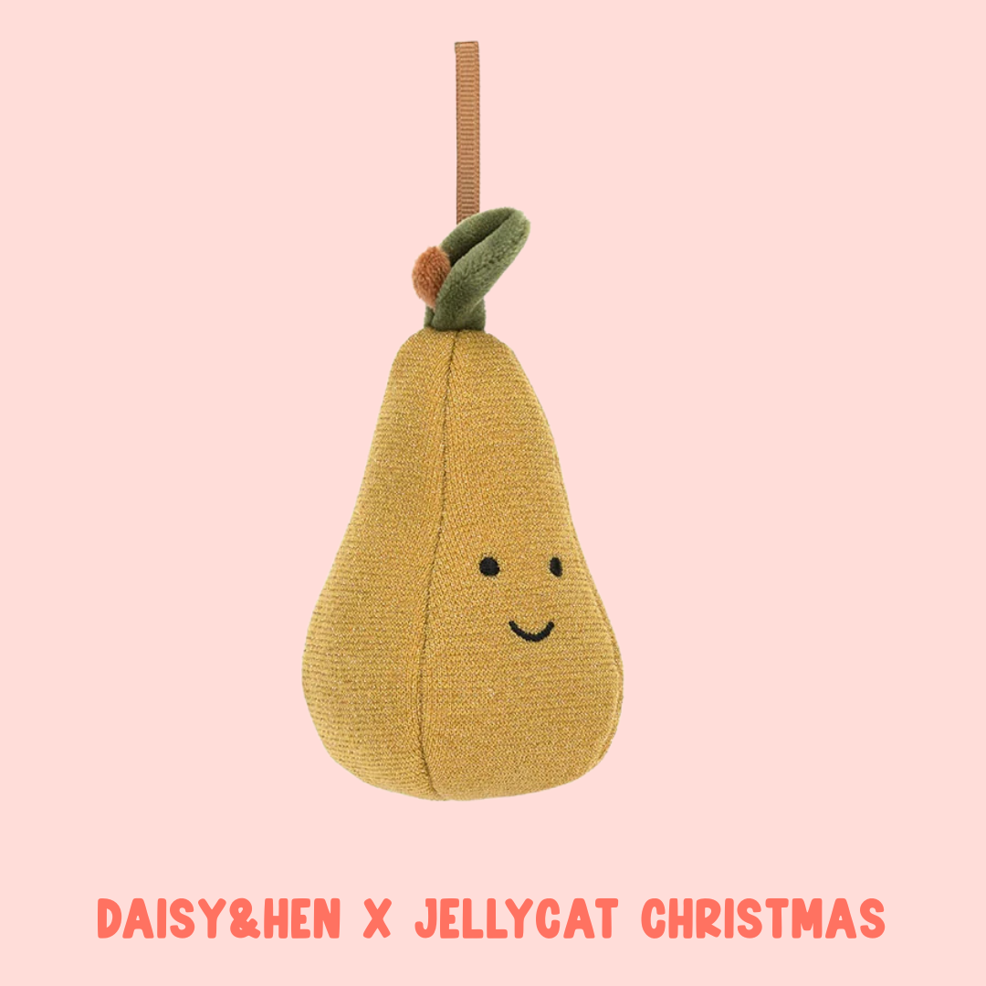 Festive Folly Pear – Daisy and Hen