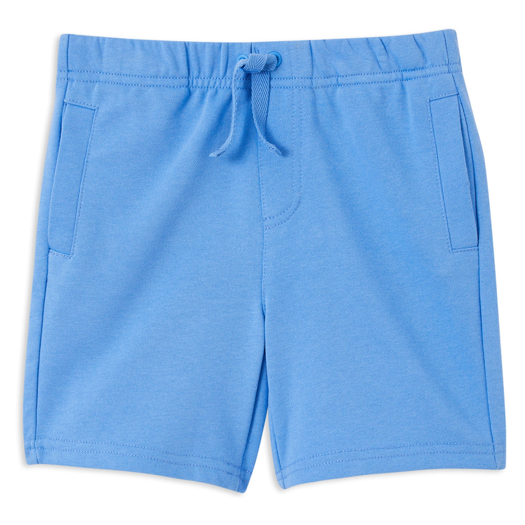 Milky Sky Blue Fleece Short