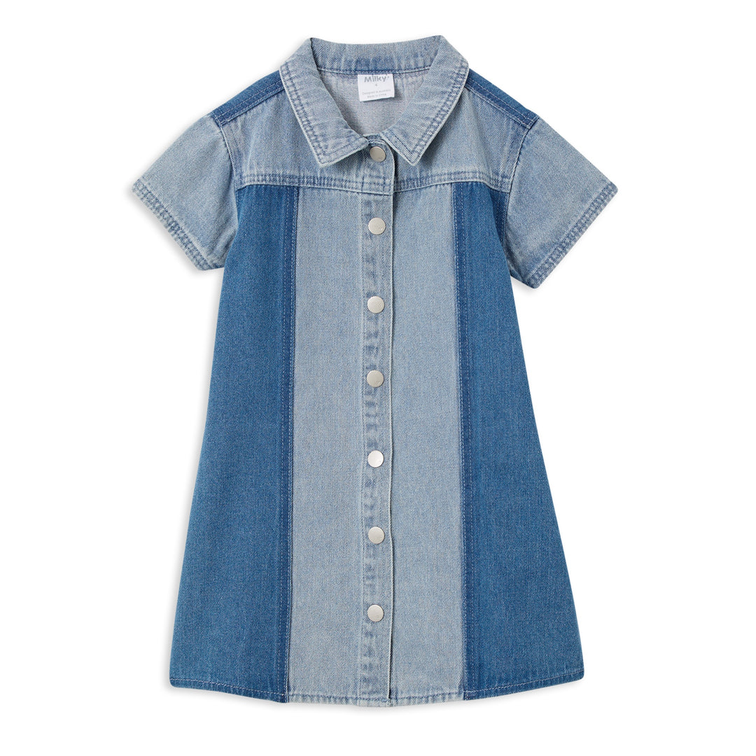 Milky Denim Dress