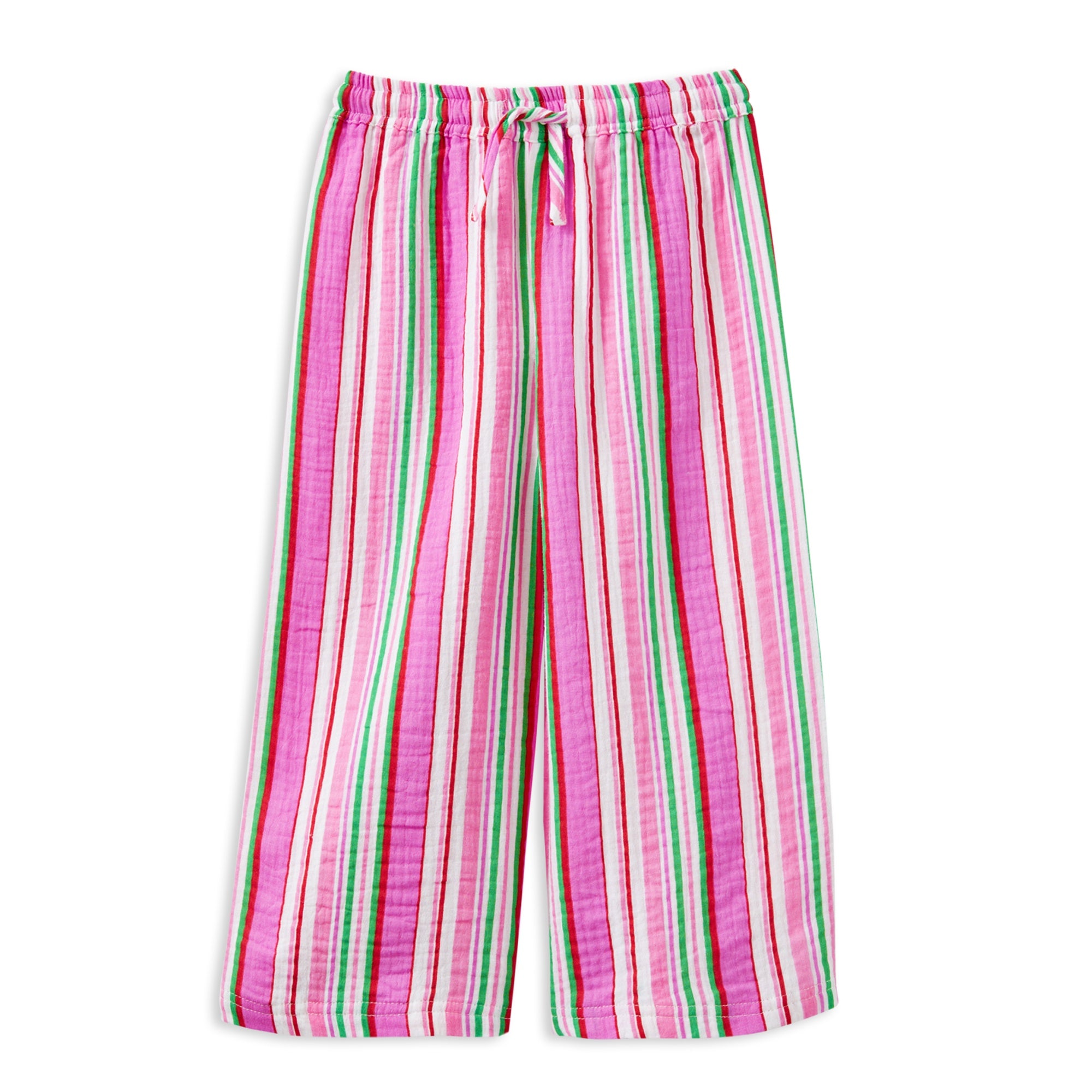 Milky Crinkle Stripe Pant