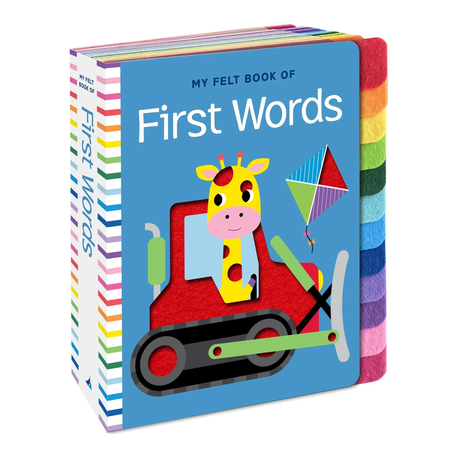 Chunky Felt Tabbed Book - First Words – Daisy and Hen