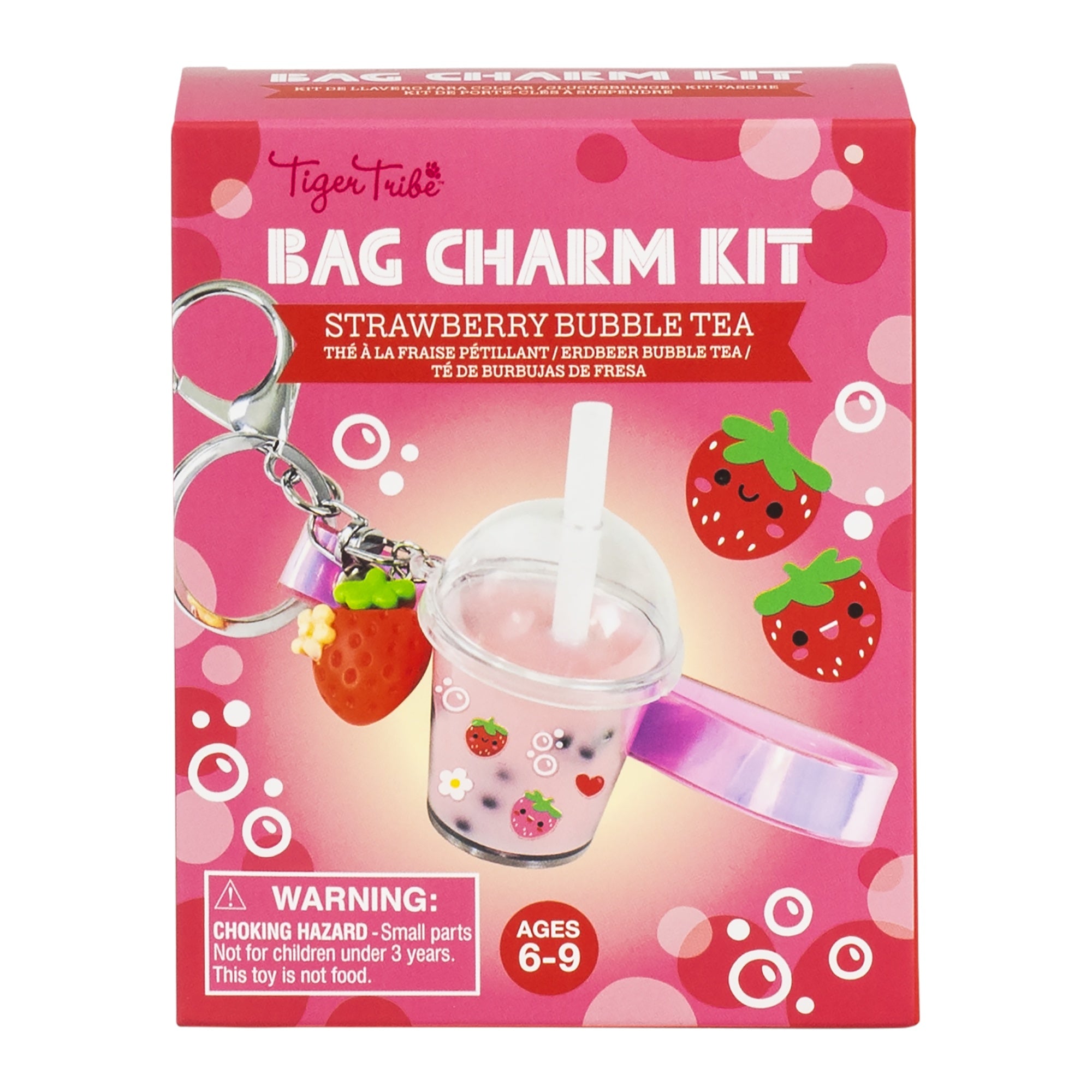 Bag Charm Kit - Bubble Tea