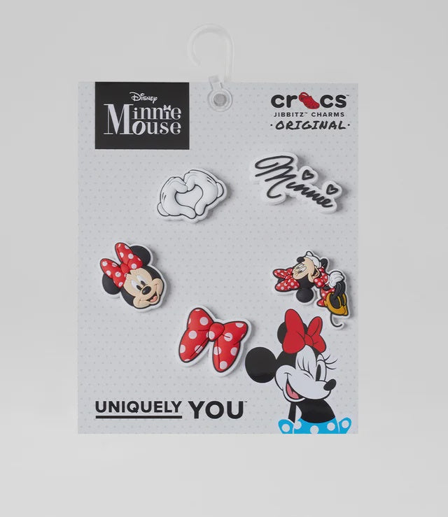 Crocs Jibbtiz Charms - Disney Minnie Dress 5pk