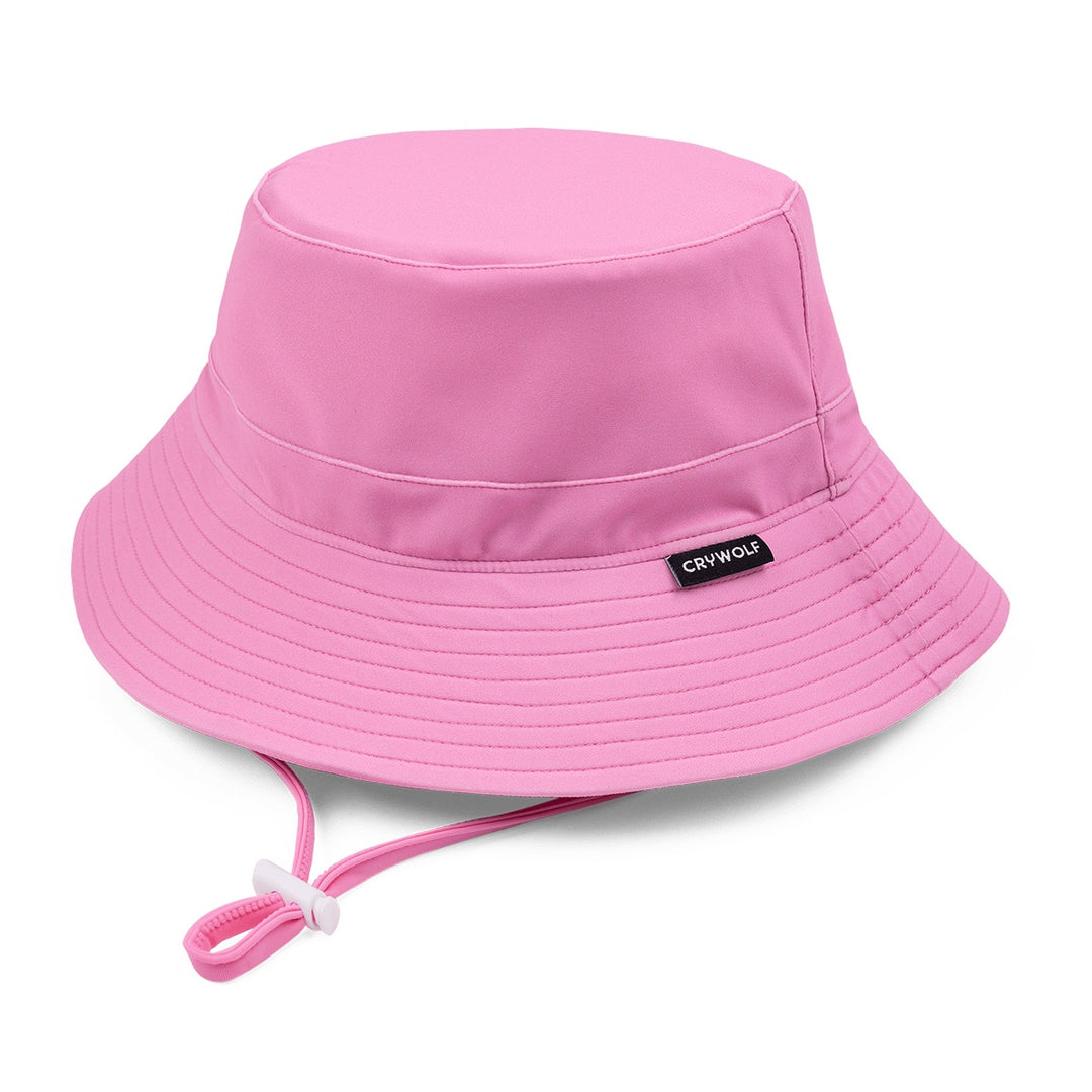 Crywolf Swim Bucket Hat - Candy Pink