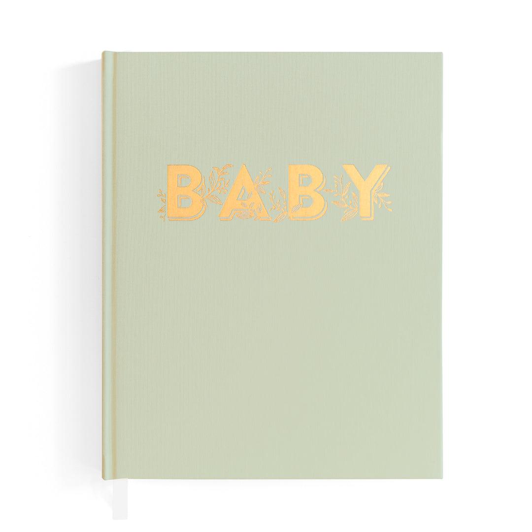 Fox & Fallow Baby Book - Pistachio (Boxed)