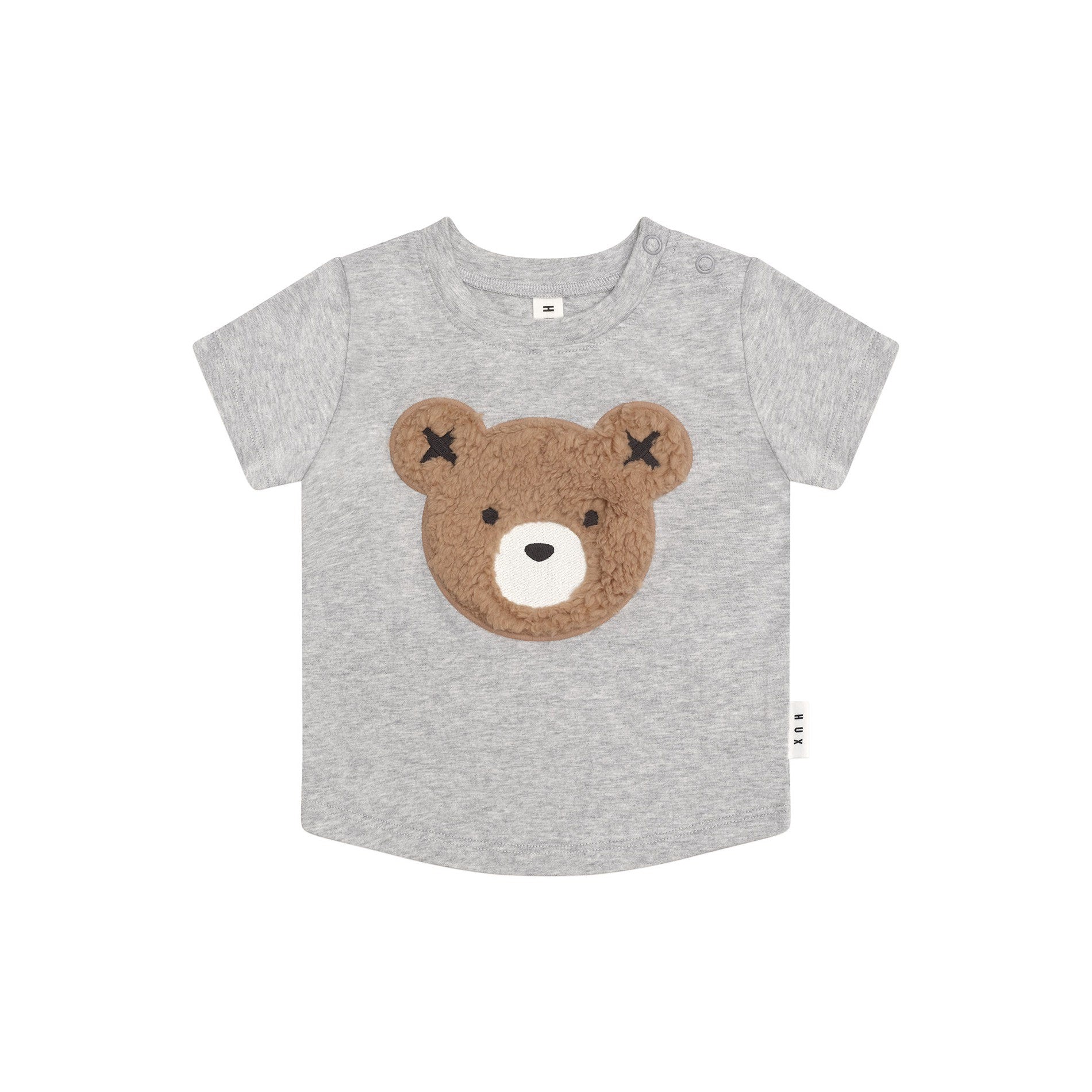 Huxbaby Furry Hux T-Shirt - Grey Marle