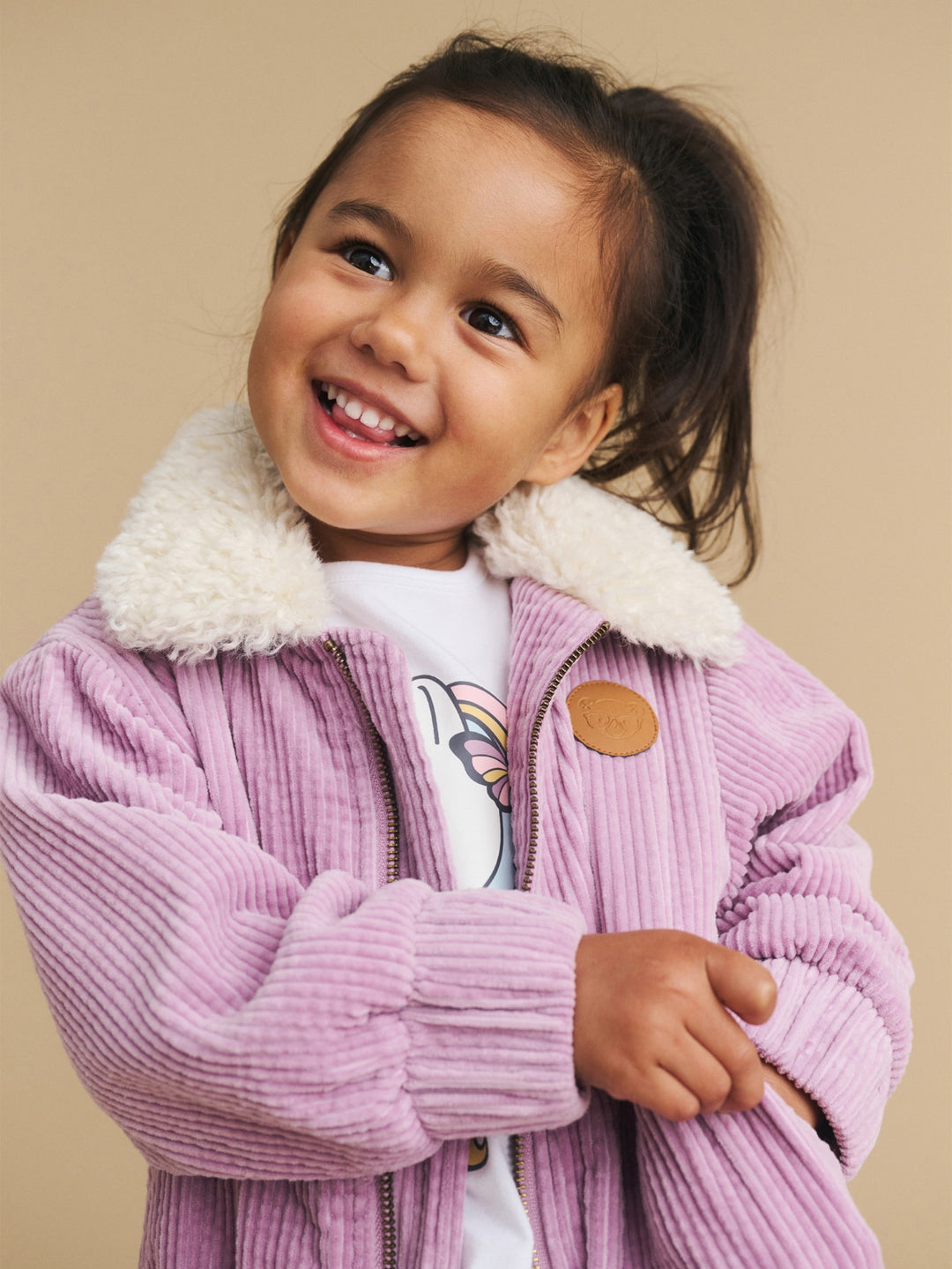 Huxbaby 80's Cord Jacket - Orchid