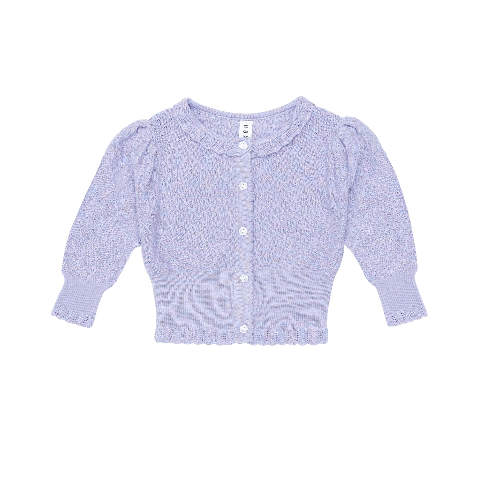 Huxbaby Pointelle Sparkles Cardi