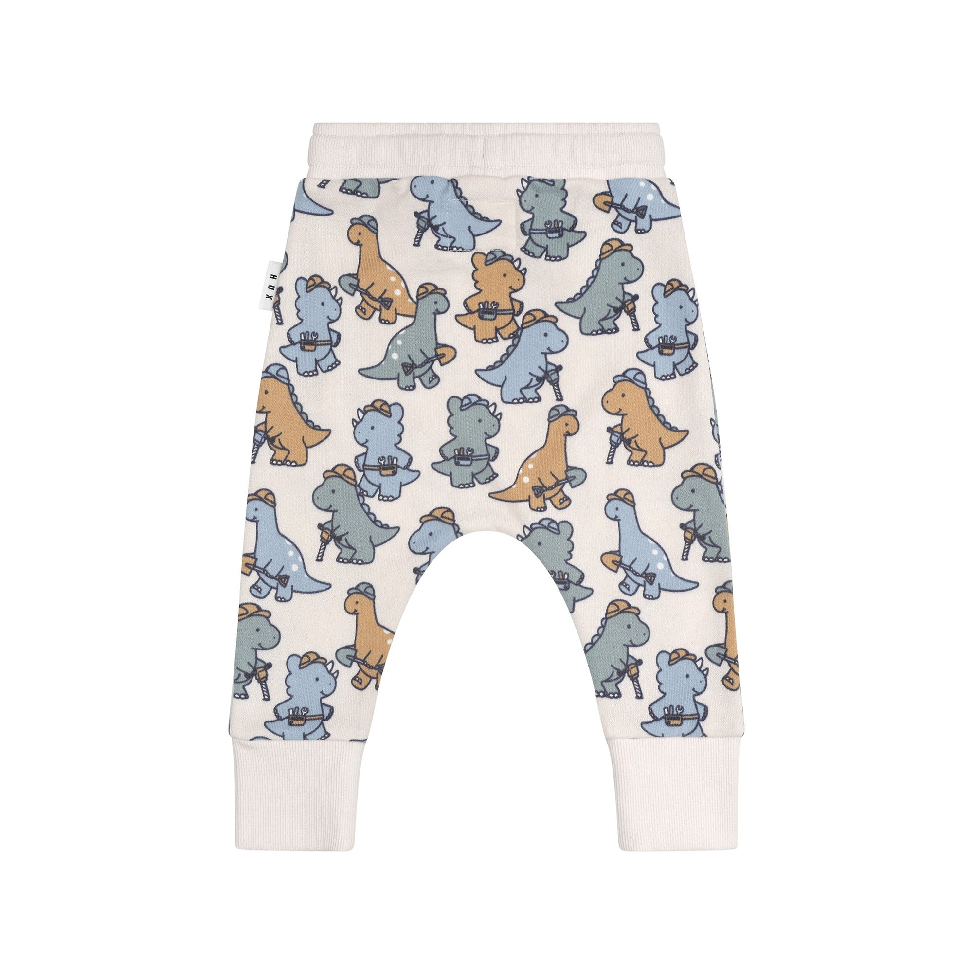 Construction Dinos Drop Crotch Pant - Multi
