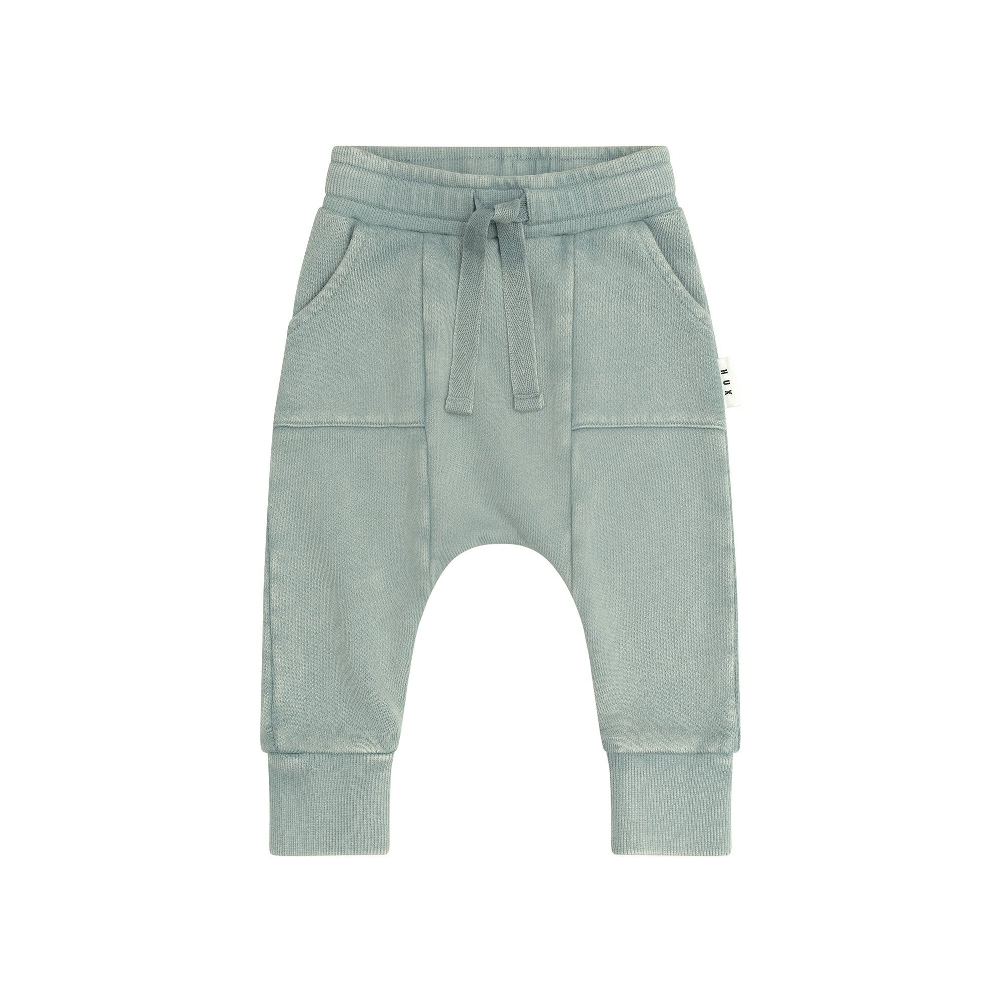 Huxbaby Drop Crotch Pant - Washed Jalapeno