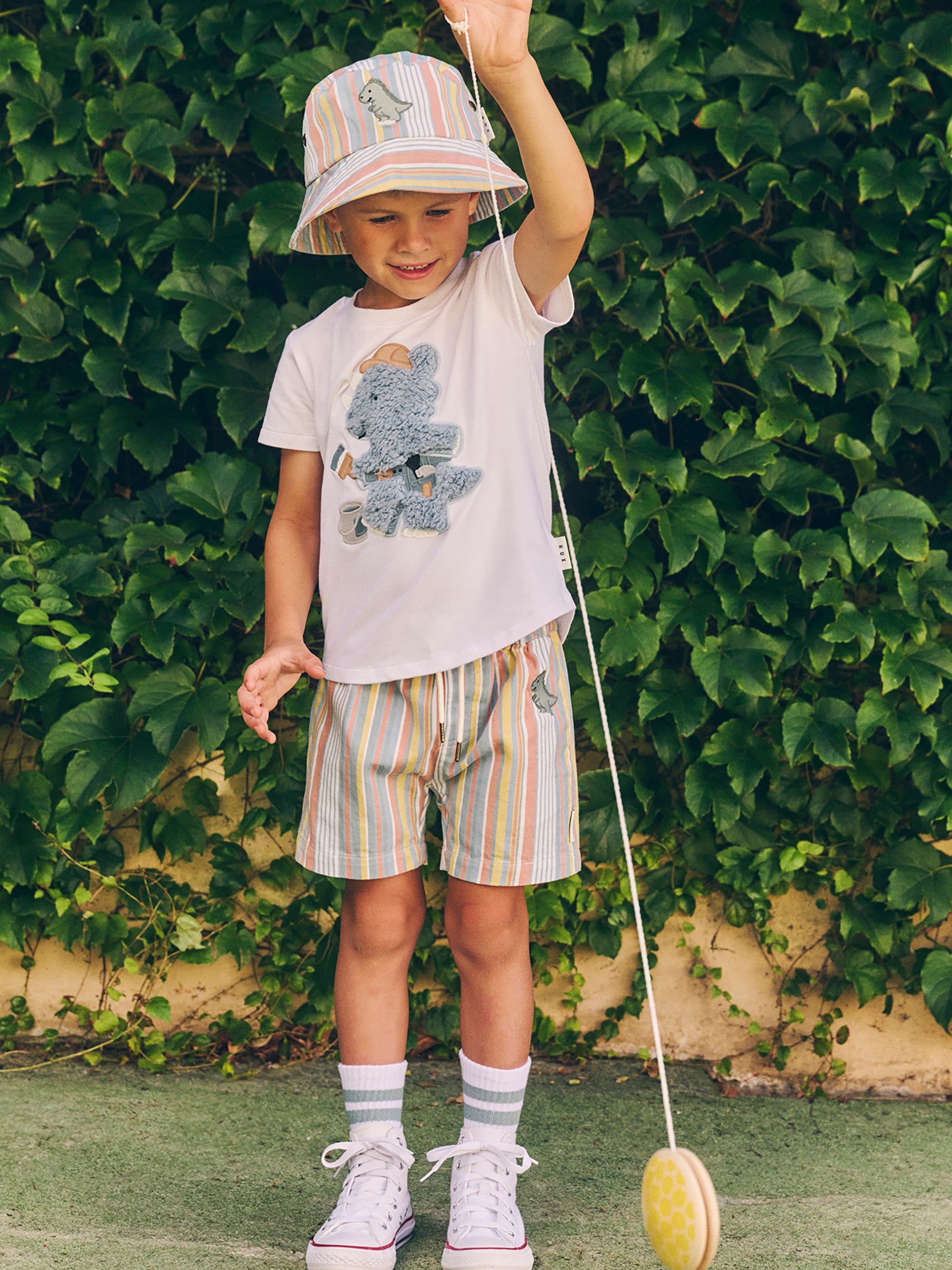Vintage Stripe Short - Multi