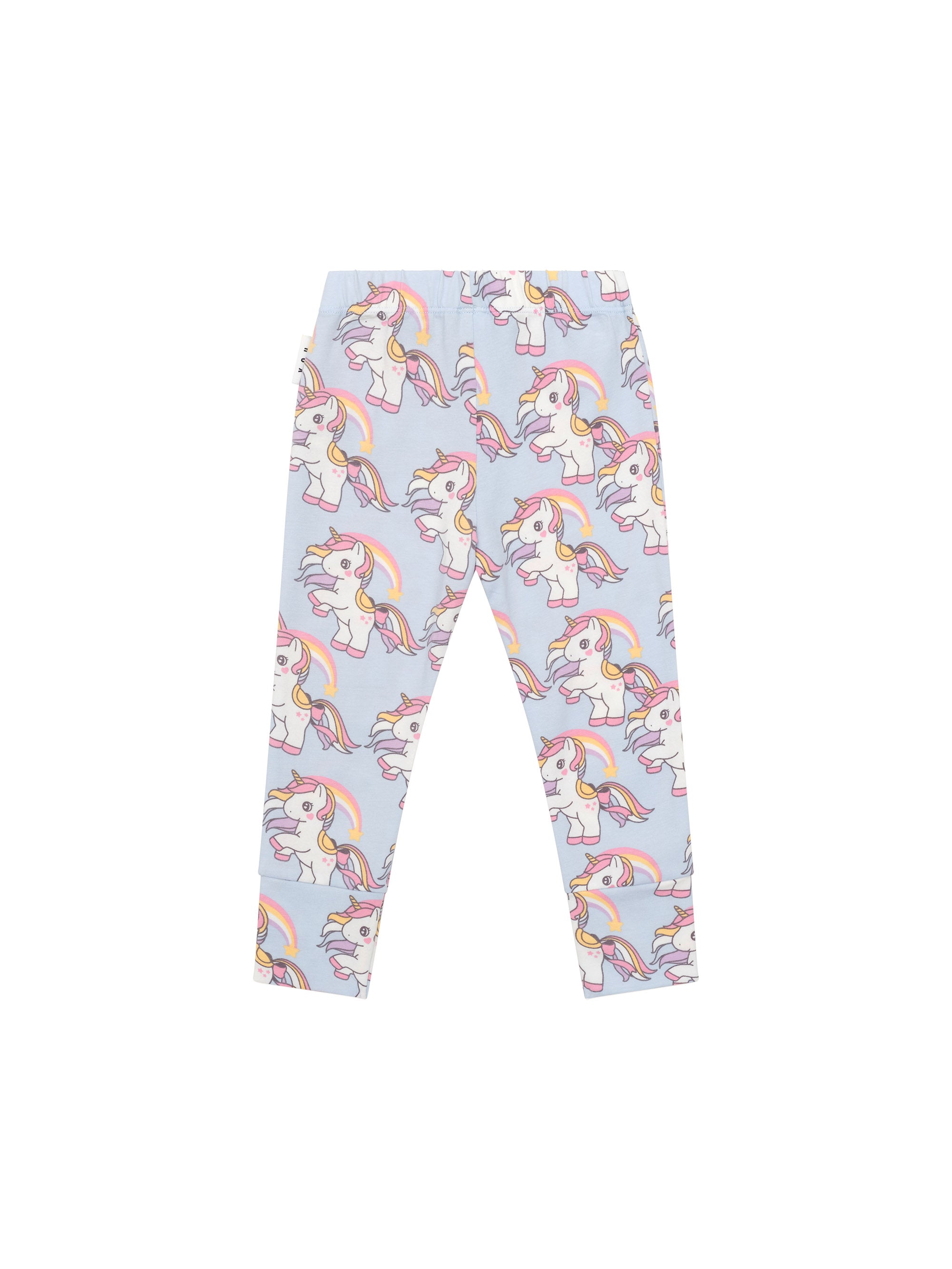 Rainbow Unicorn Legging - Ice Water