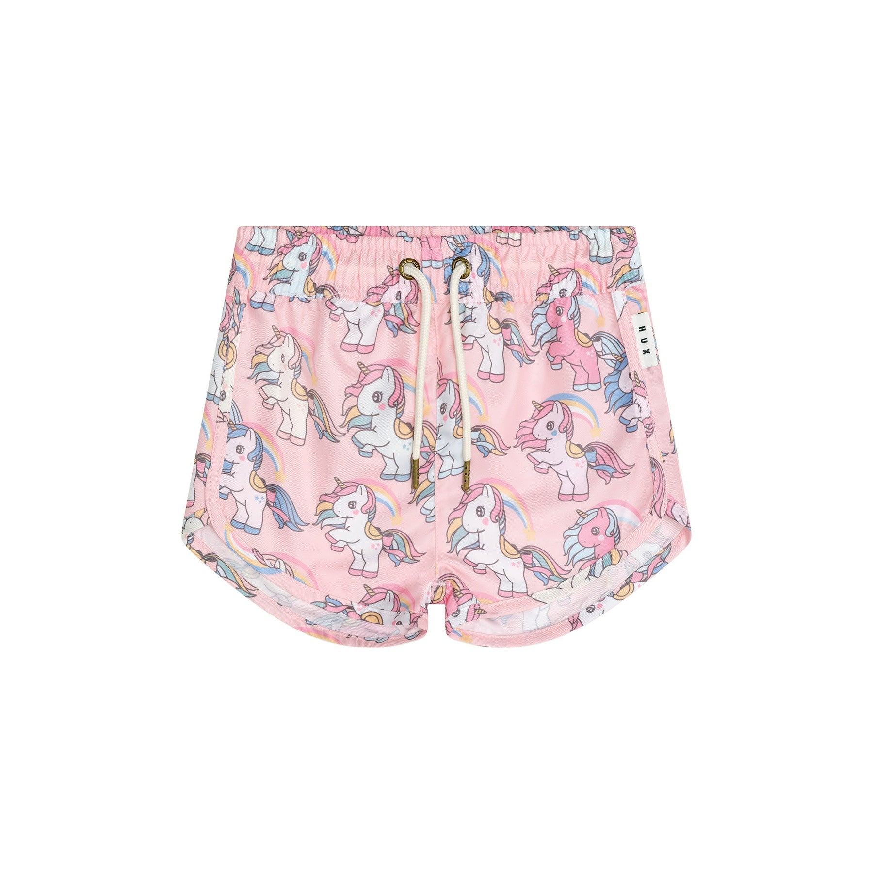 Rainbow Unicorn Swim Short - Candy
