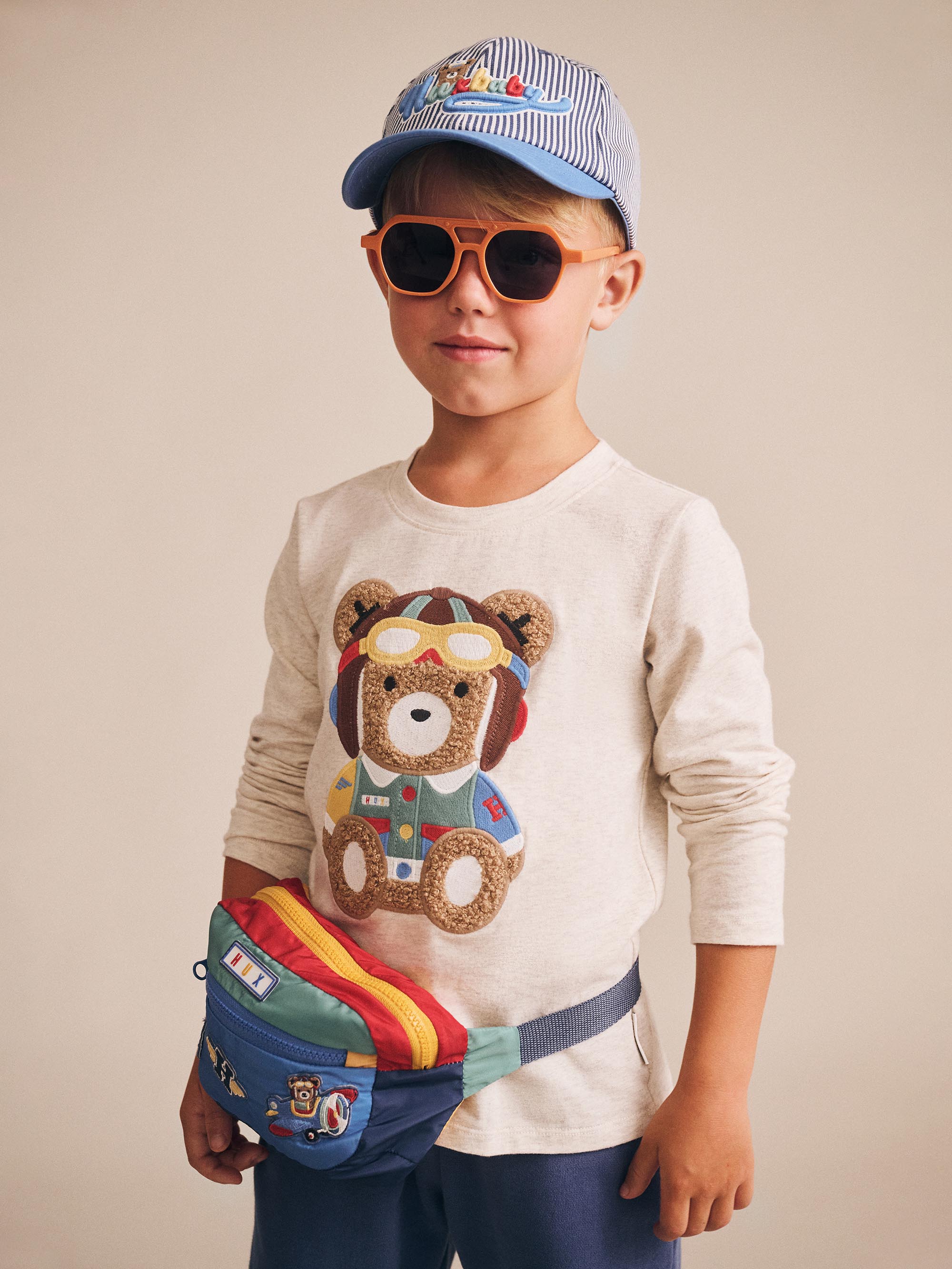 Nautical Stripe Huxbear Cap