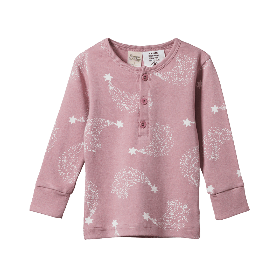 Nature Baby 2Pc Long Sleeve Pyjamas - Stardust Print