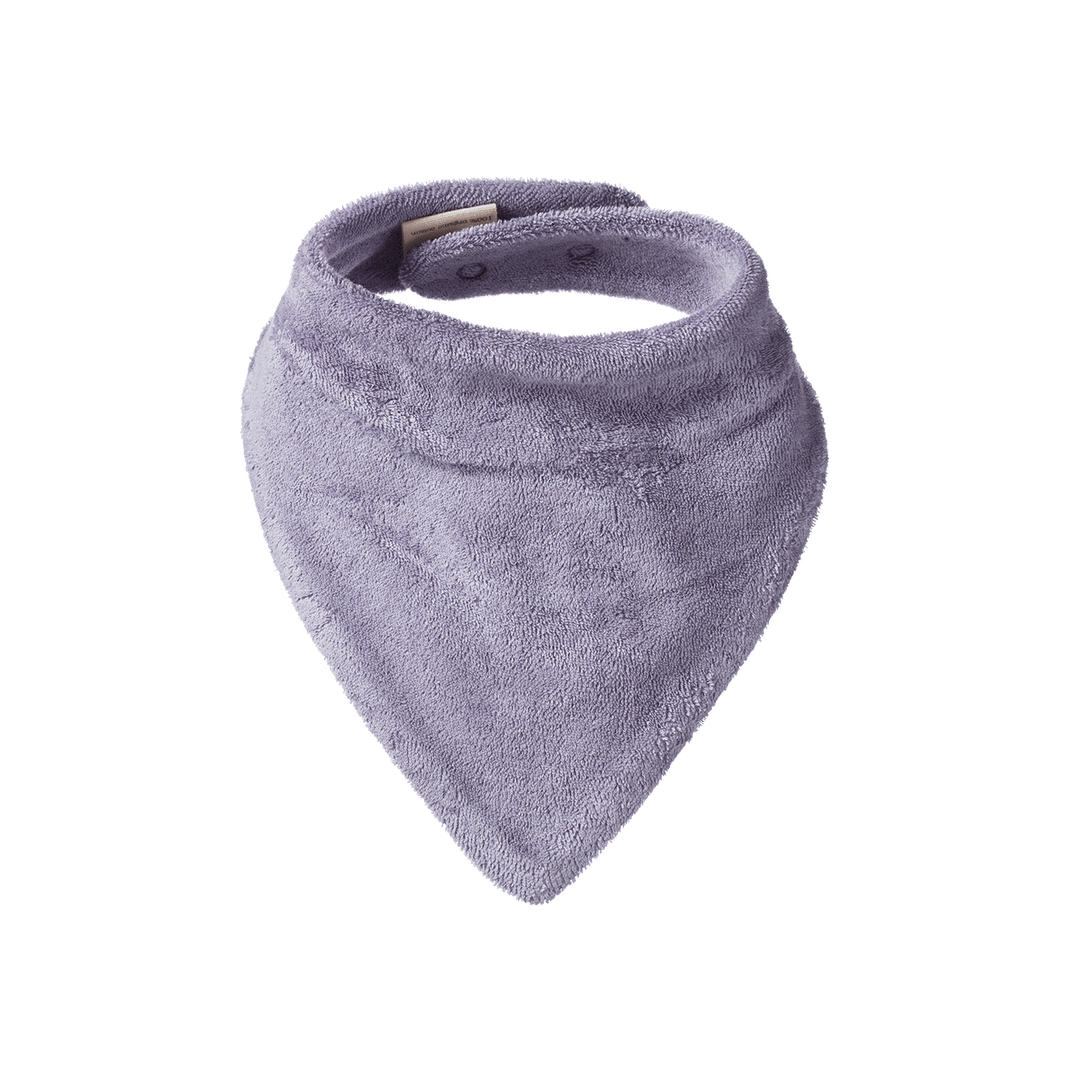 Nature Baby Triangle Bib Terry - Periwinkle