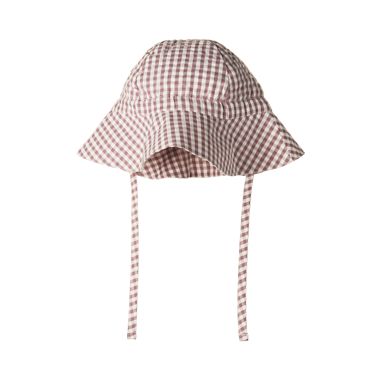 Gingham Sunhat - Twilight Check