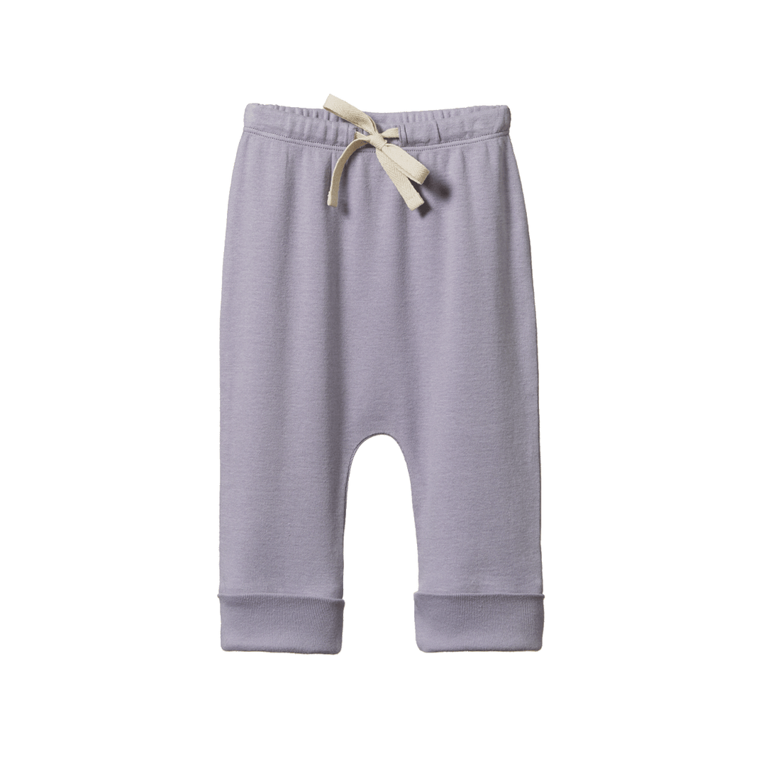 Nature Baby Drawstring Pants - Periwinkle