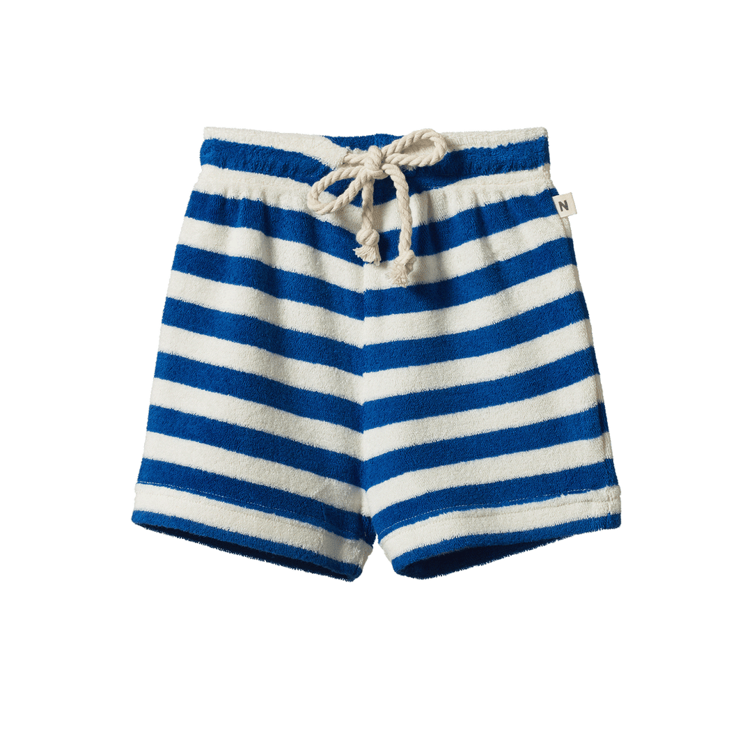 Nature Baby Aubrey Shorts - Mariner Stripe