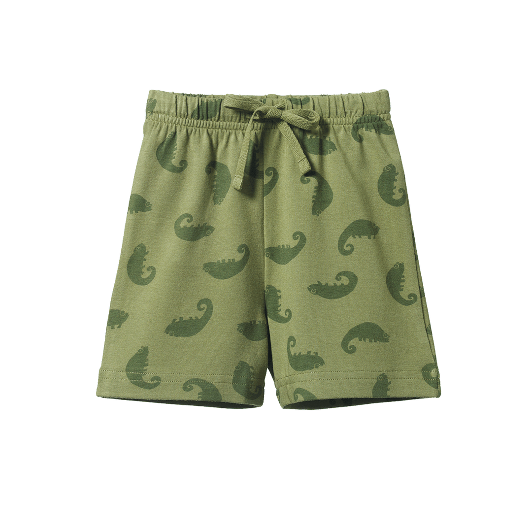 Nature Baby Jimmy Shorts - Chameleon Print
