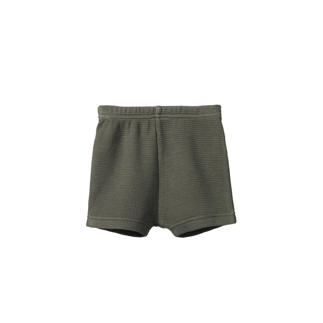 Nature Baby Selby Waffle Shorts - Thyme