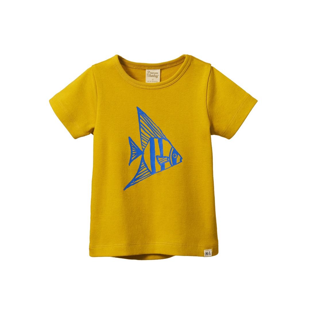 Nature Baby River Tee - Atlantic Fish Print