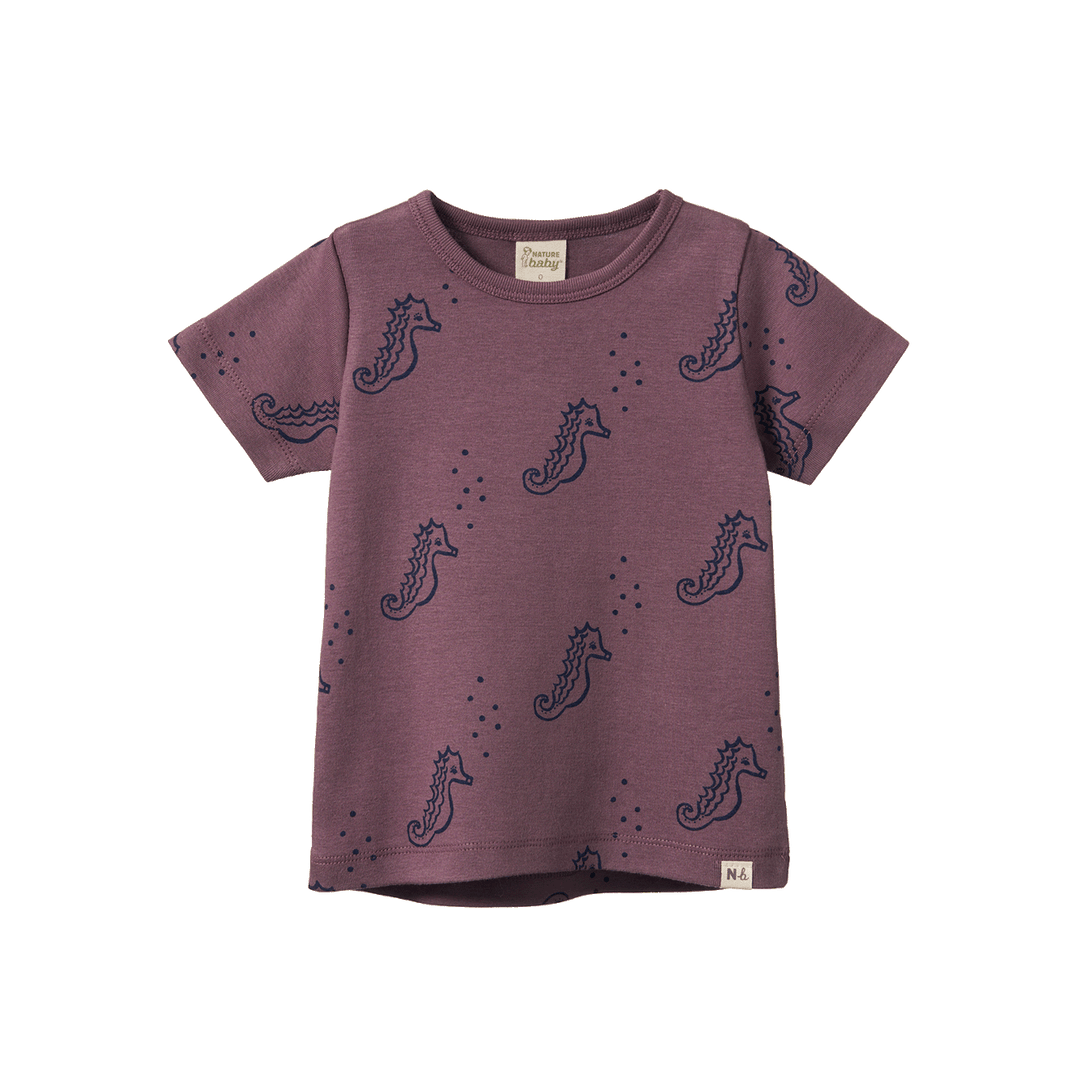 Nature Baby River Tee - Neptune Print
