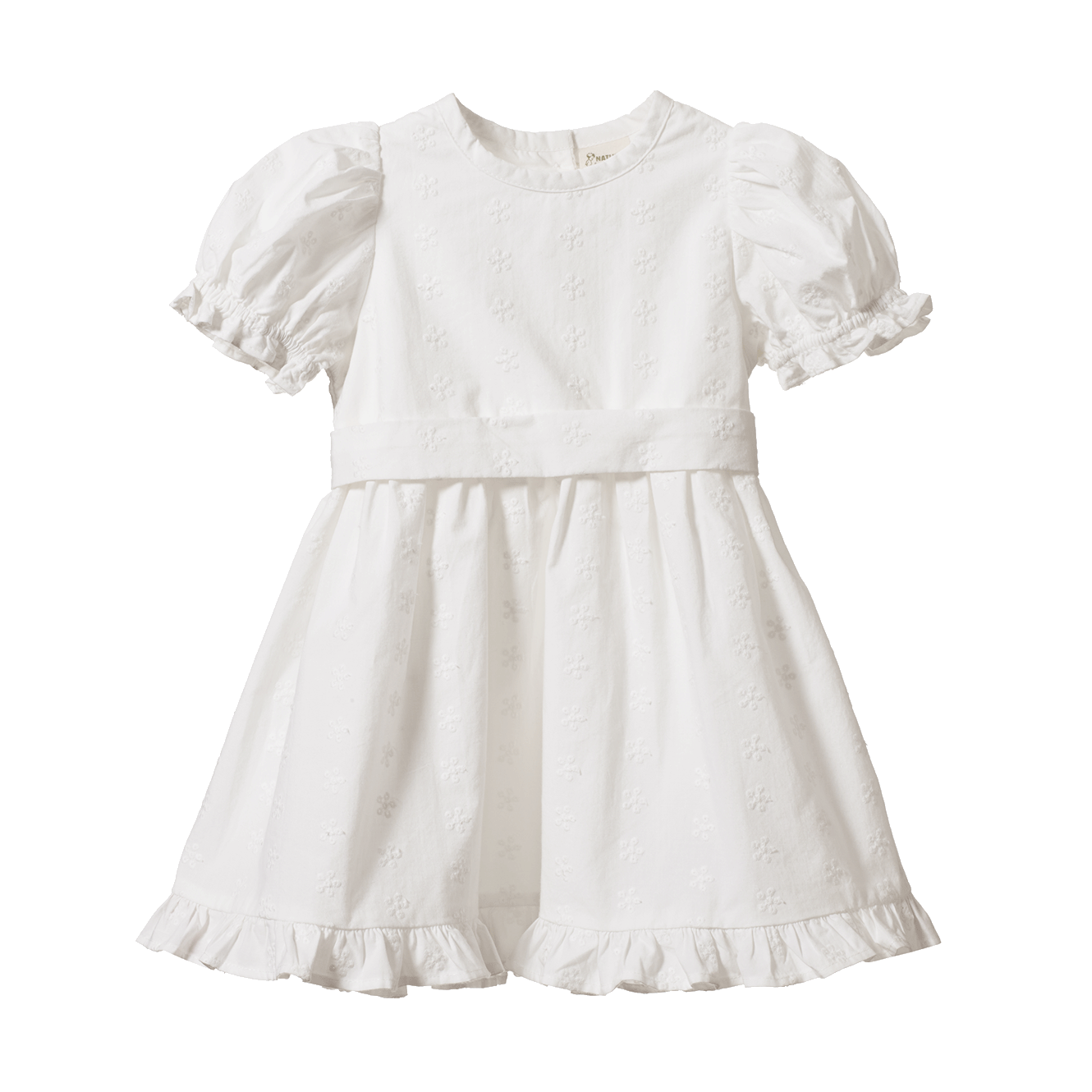 Nature Baby Annabelle Dress - Ivory Flora