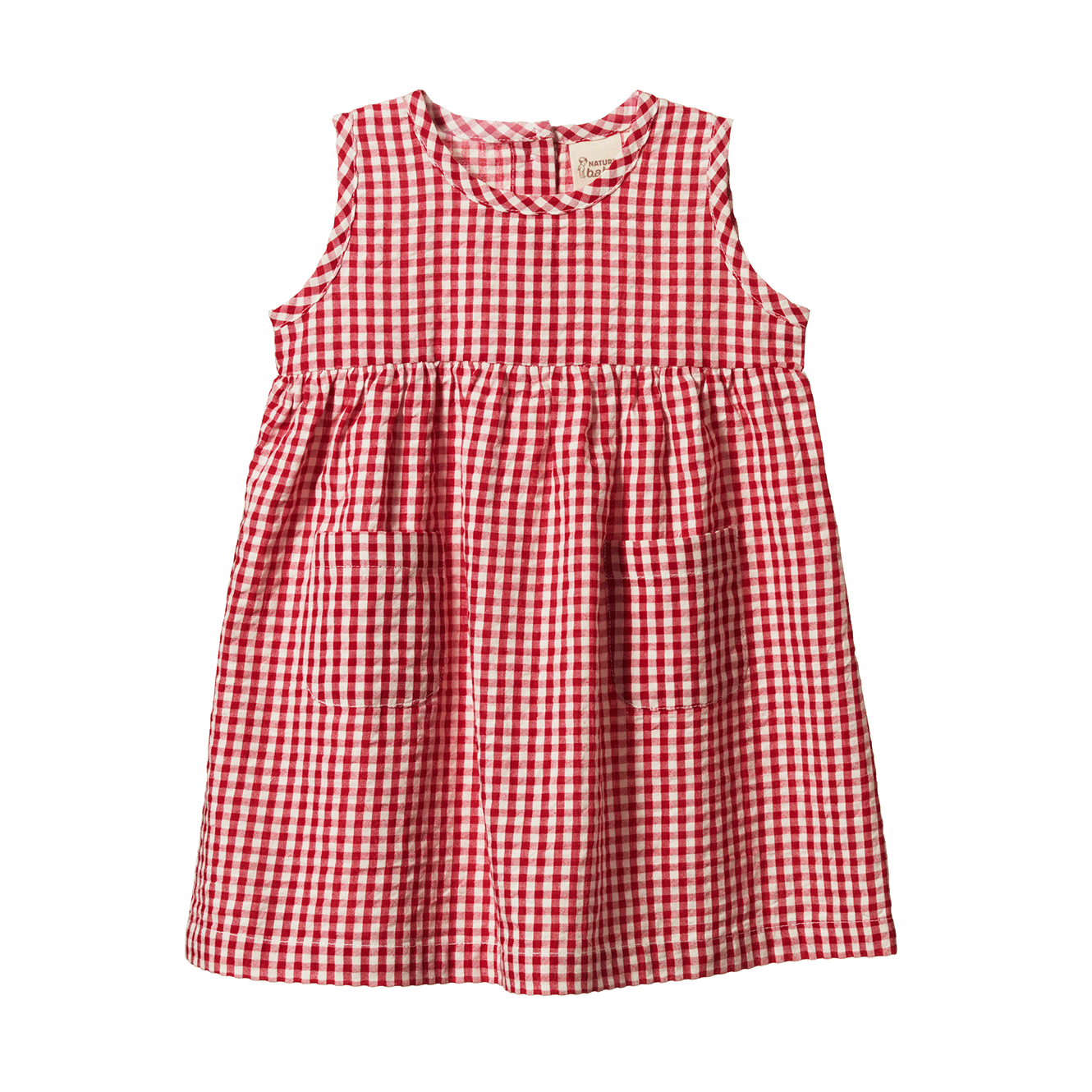 Nature Baby Dorothy Dress - Red Check