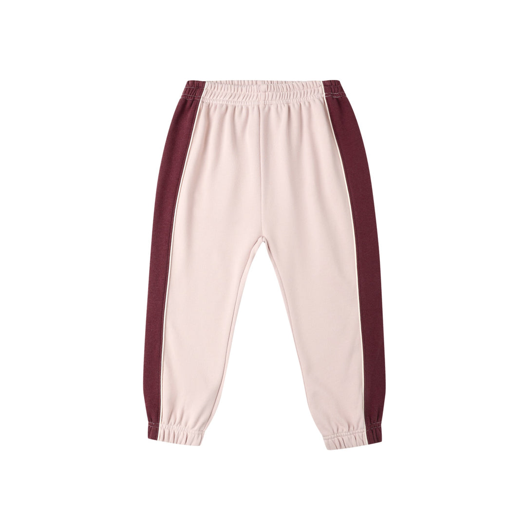 PRE-ORDER Rylee + Cru Paneled Sweatpant || Blush