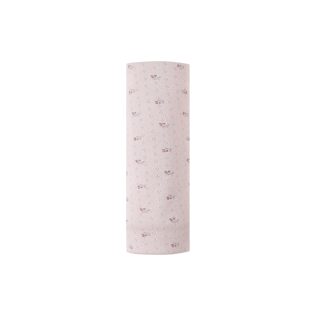 PRE-ORDER Quincy Mae Pointelle Baby Blanket - Lilac Ditsy