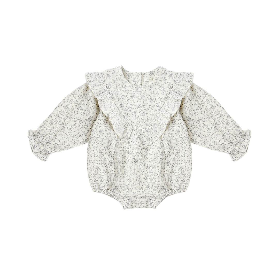 PRE-ORDER Rylee + Cru Winnie Romper || Blue Vines