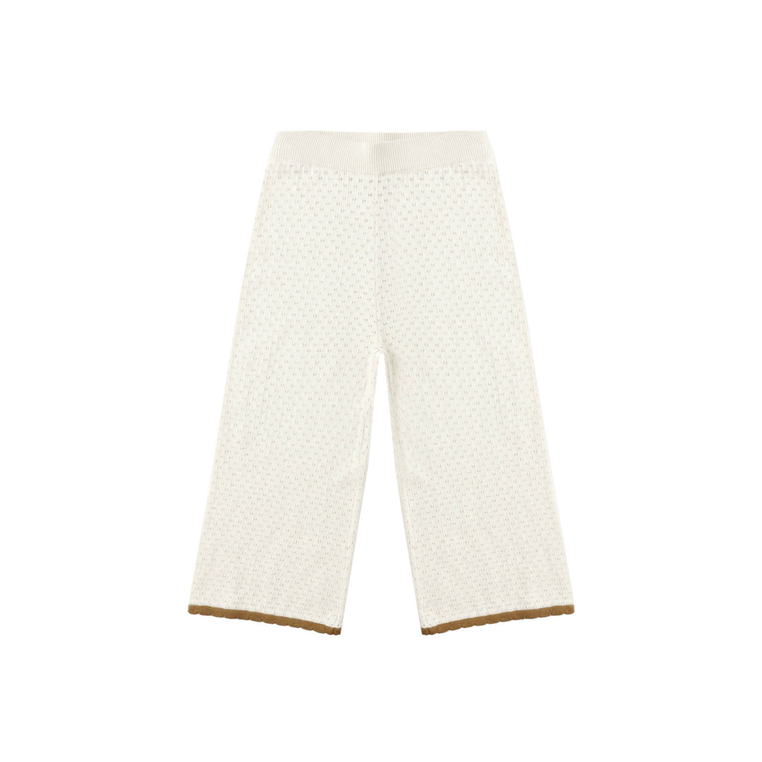 PRE-ORDER Rylee + Cru Pointelle Knit Pant || Natural