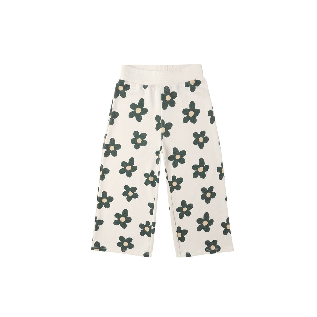 PRE-ORDER Rylee + Cru Wide Leg Sweatpant || Daisy