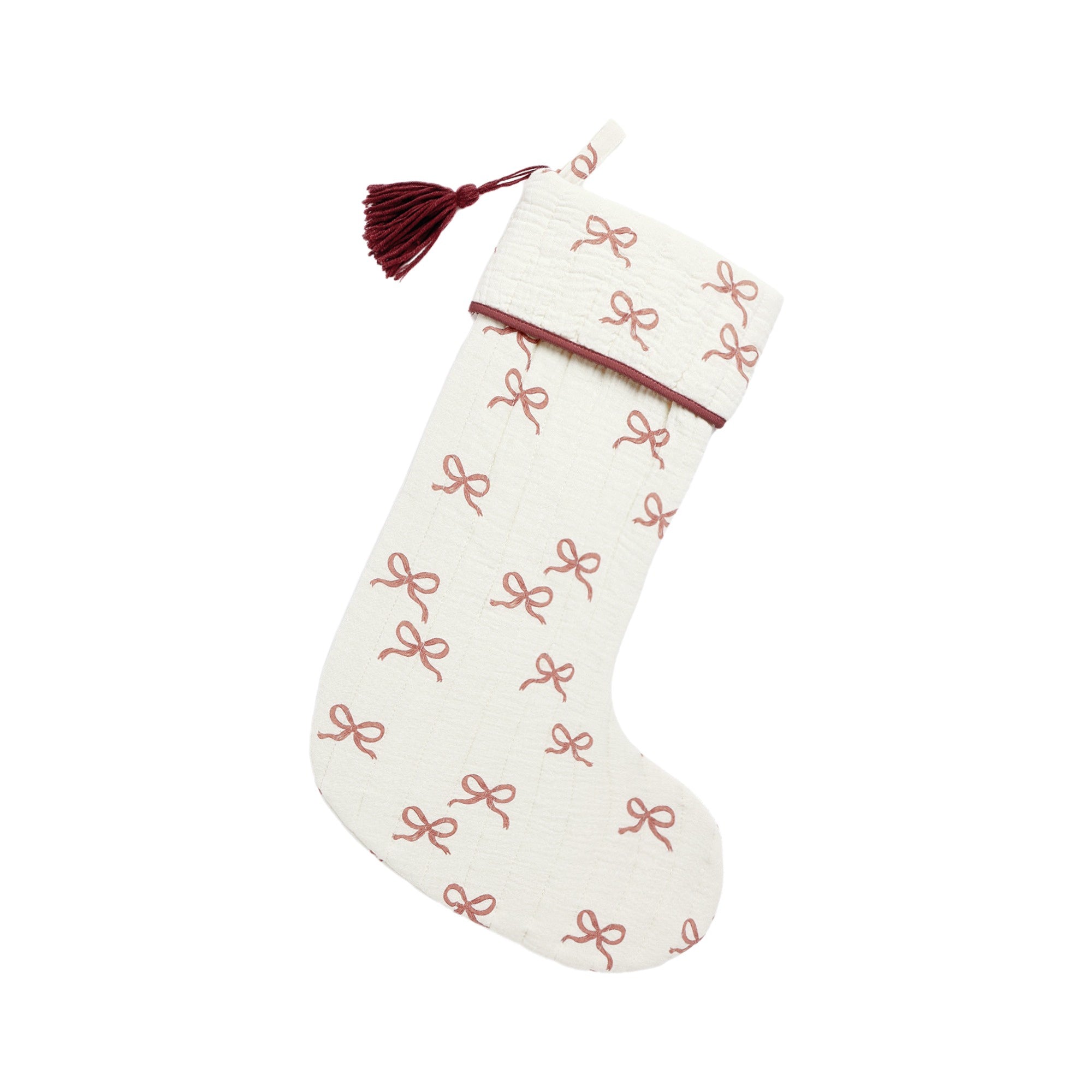 Rylee + Cru Christmas Stocking - Ruby Bows