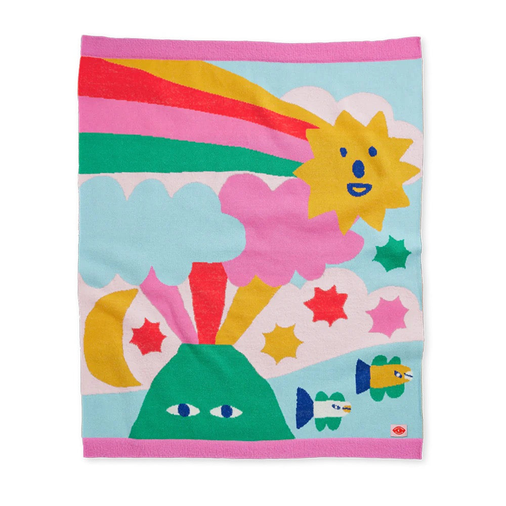 Halcyon Nights Baby Blanket - Rainbow Valley