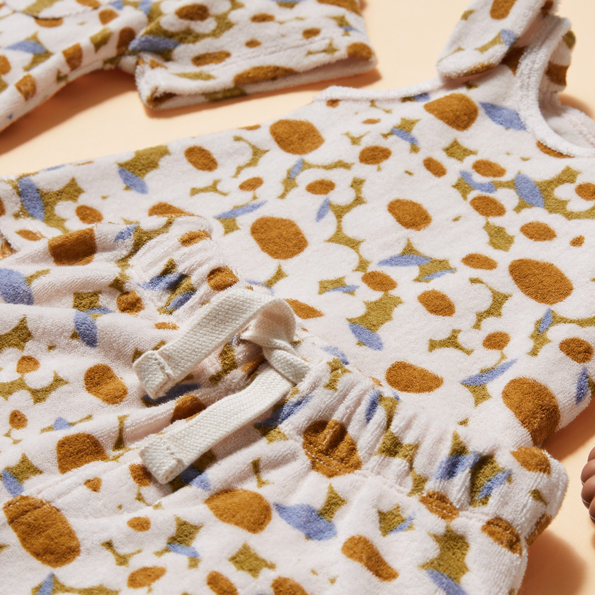 Flower Burst Organic Terry Short