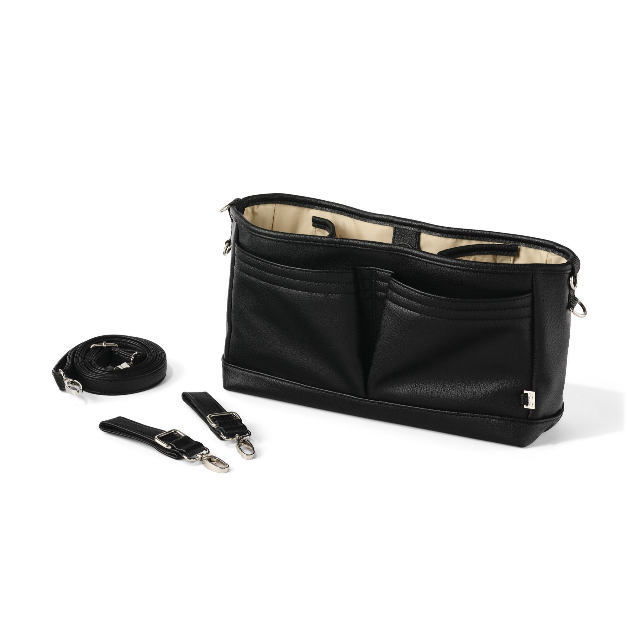 OiOi Stroller Organiser - Black Dimple