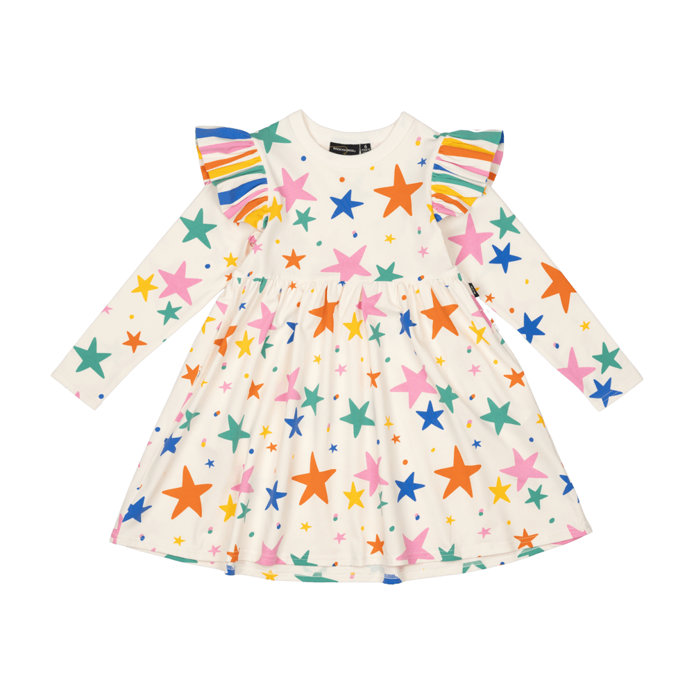 Rock Your Baby Stars Stripes High Waisted Dress Daisy and Hen