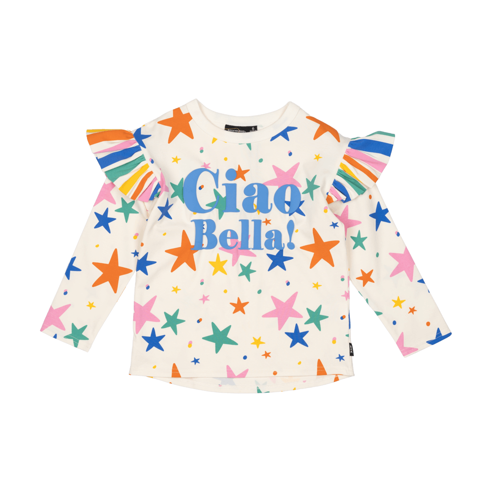 Rock Your Baby Ciao Bella Long Sleeve T-Shirt
