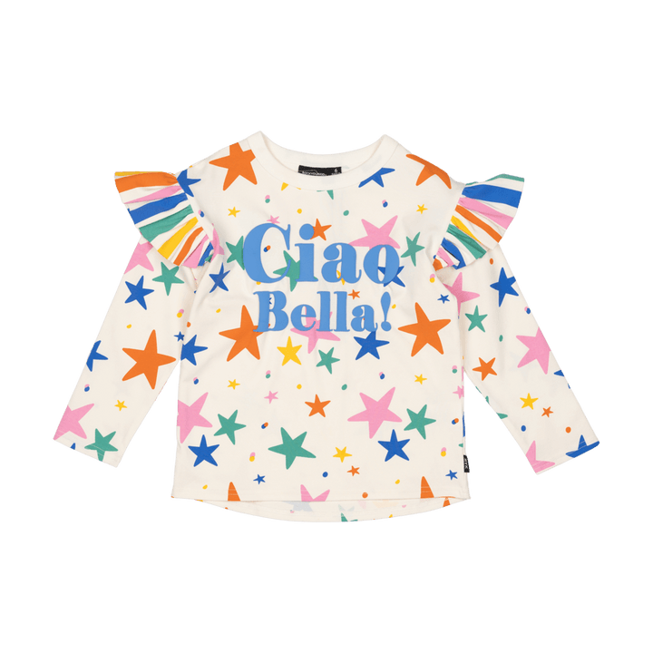 Rock Your Baby Ciao Bella Long Sleeve T-Shirt