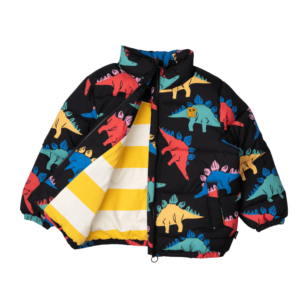 Puffer Jacket Dino Time – Daisy and Hen - Main Image
