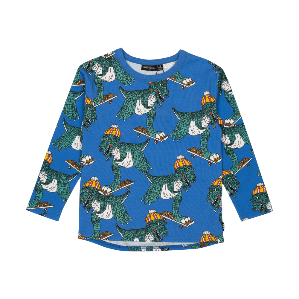 Rock Your Baby T-Shirt - Dino Skate