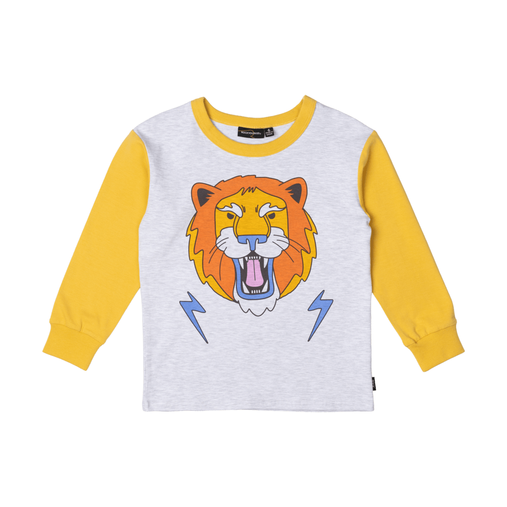 Rock Your Baby Electric Lion Long Sleeve T-Shirt