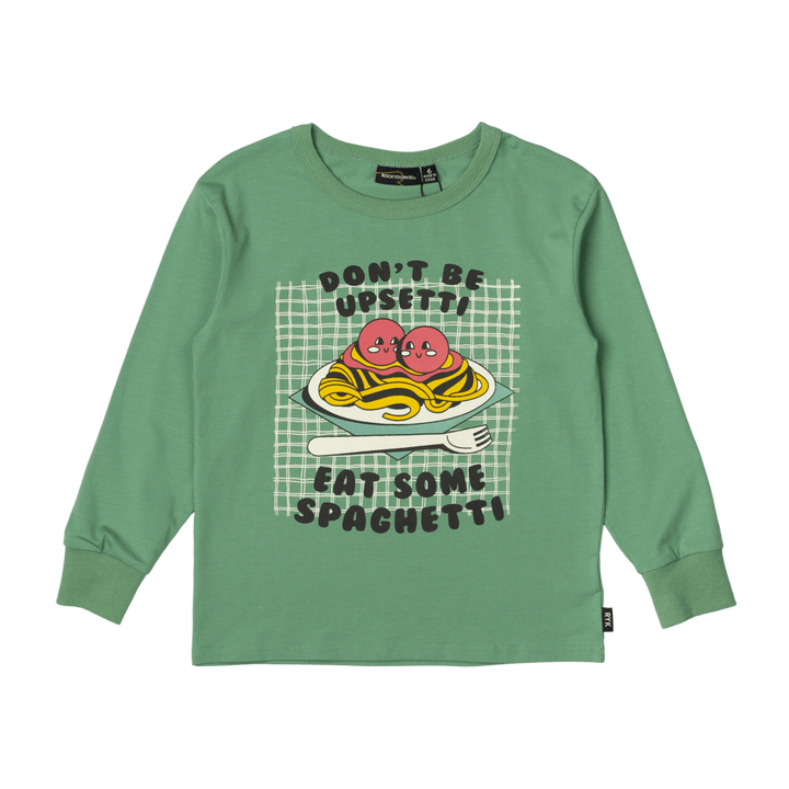 Rock Your Baby Long Sleeve T-Shirt - Eat Some Spaghetti